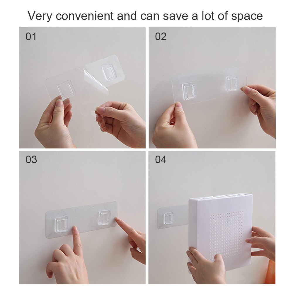 Plastic Wall Mounted Knife Holder with Drain Holes by HitMyNeed