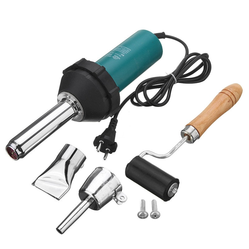 Plastic Welding Gun DIY Kit with Nozzles & Roller by HitMyNeed
