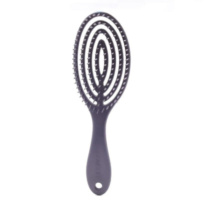 Plastic Wet Hair Detangling Brush with Styling Comb by HitMyNeed