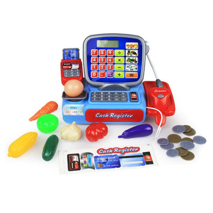Play Cash Register Toy with Scanner and Accessories by HitMyNeed