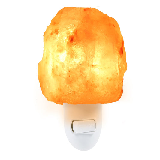 Plug-In Mini Himalayan Salt Lamp Night Light by HitMyNeed