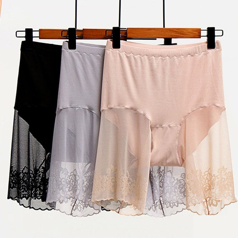 Plus Size Lace Anti-Chafing Safety Shorts by HitMyNeed