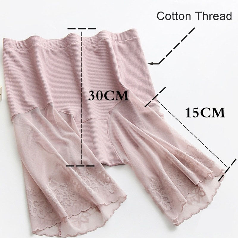 Plus Size Lace Anti-Chafing Safety Shorts by HitMyNeed