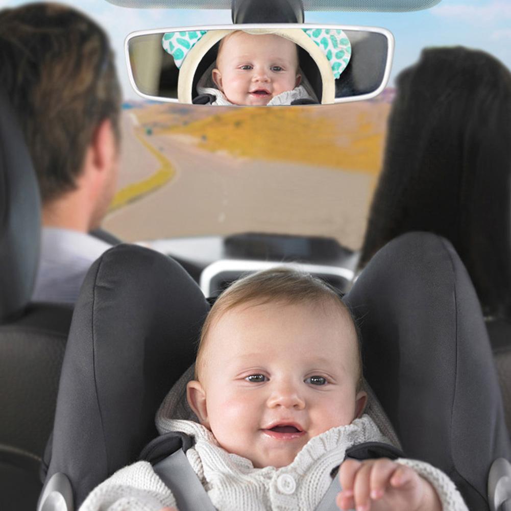 Plush Baby Car Seat Mirror Safety Accessory by HitMyNeed