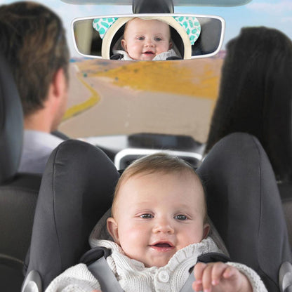 Plush Baby Car Seat Mirror Safety Accessory by HitMyNeed