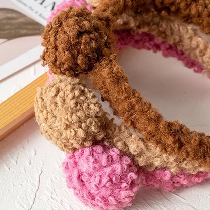 Plush Bear Ears Headband for Cosplay & Skincare by HitMyNeed