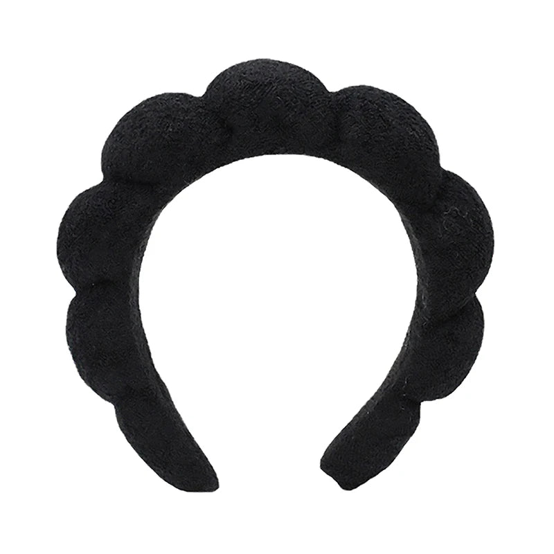 Plush Skincare Sponge Headband by HitMyNeed