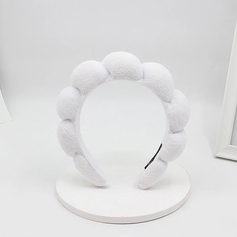 Plush Skincare Sponge Headband a1 by HitMyNeed