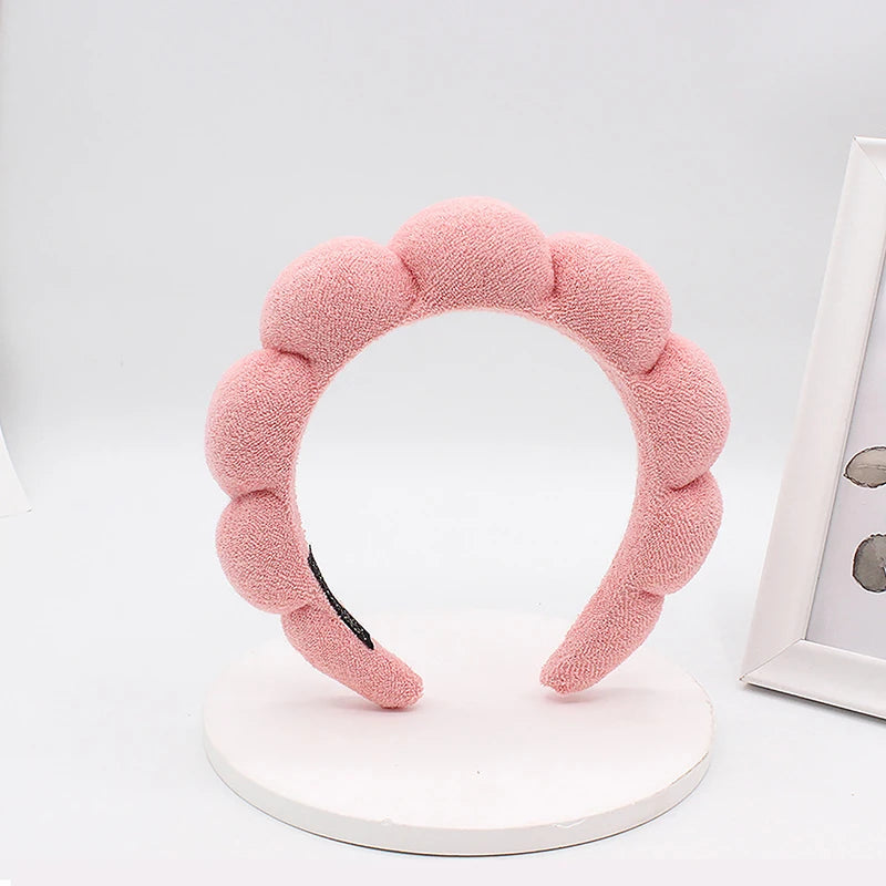 Plush Skincare Sponge Headband a11 by HitMyNeed