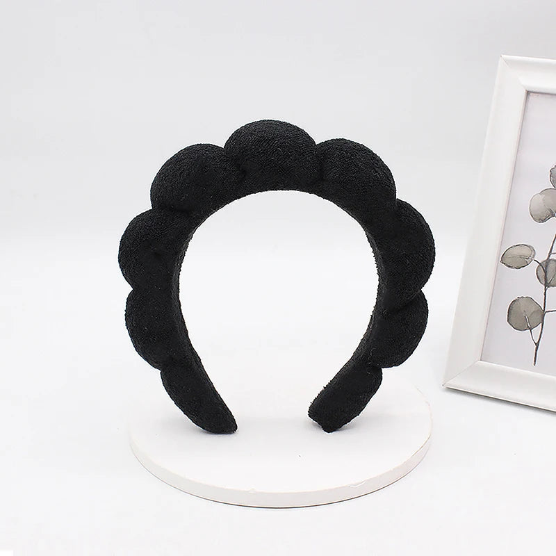 Plush Skincare Sponge Headband a2 by HitMyNeed