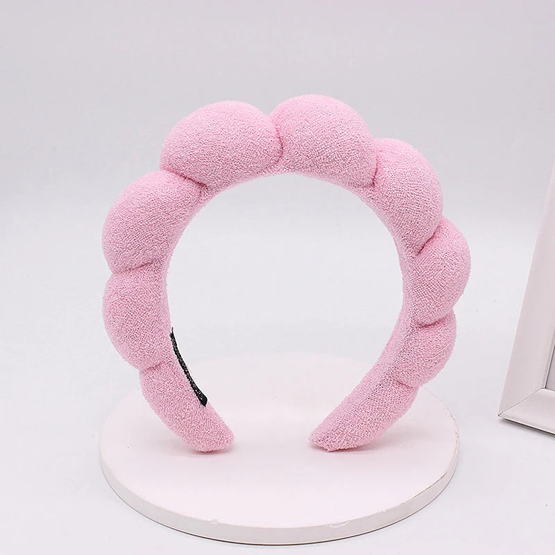 Plush Skincare Sponge Headband a3 by HitMyNeed