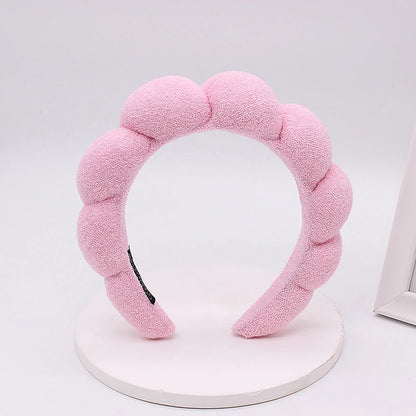 Plush Skincare Sponge Headband a3 by HitMyNeed