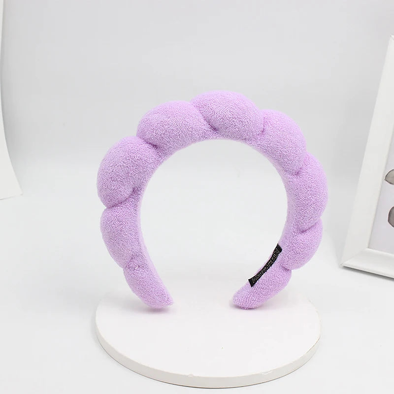 Plush Skincare Sponge Headband a8 by HitMyNeed