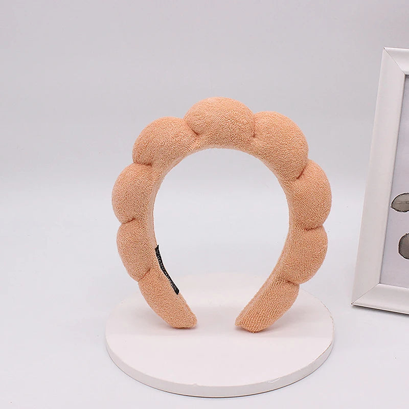 Plush Skincare Sponge Headband a9 by HitMyNeed