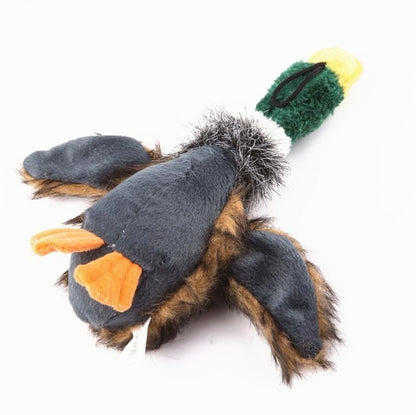 Plush Squeaking Duck Dog Toy 21cm by HitMyNeed