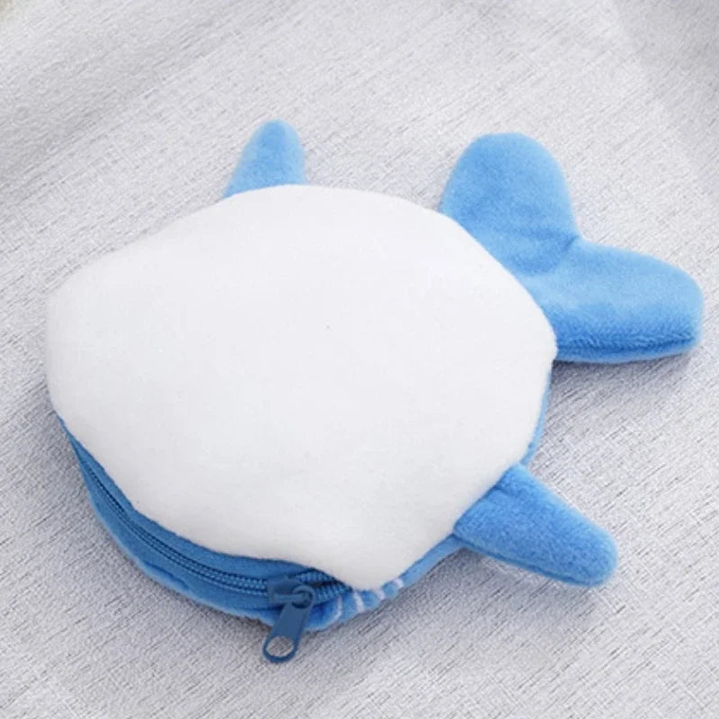 Plush Whale Shark Coin Purse Pouch by HitMyNeed