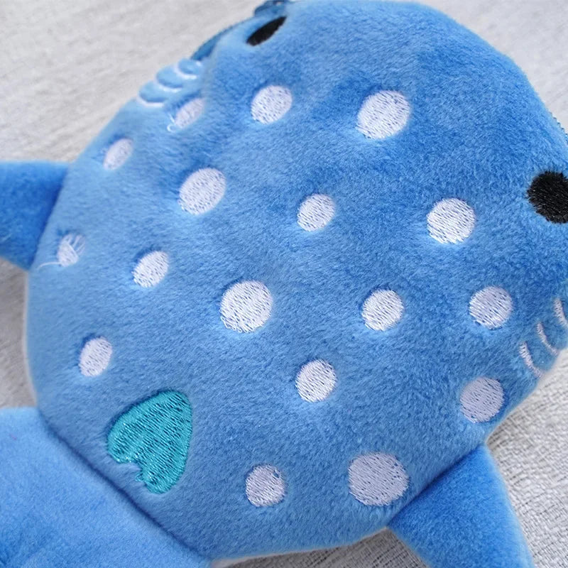 Plush Whale Shark Coin Purse Pouch by HitMyNeed