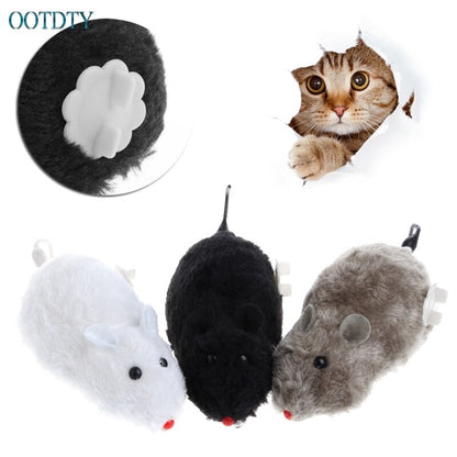 Plush Wind Up Mouse Toy for Cats by HitMyNeed