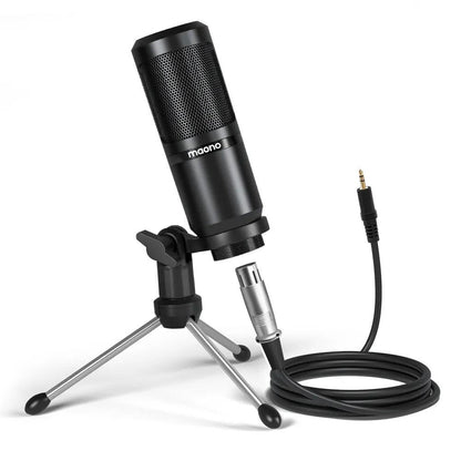 PM360TR 3.5mm Condenser Microphone for PC & Phone by HitMyNeed
