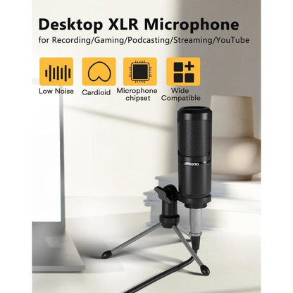 PM360TR 3.5mm Condenser Microphone for PC & Phone by HitMyNeed