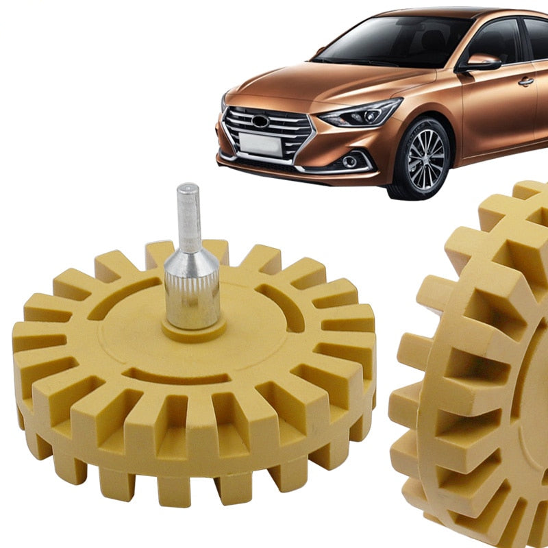 Pneumatic Rubber Decal Removal Eraser Wheel Disc by HitMyNeed