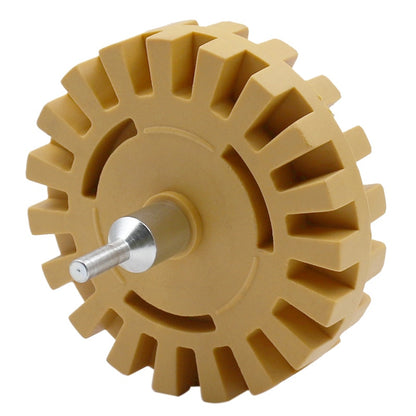 Pneumatic Rubber Decal Removal Eraser Wheel Disc by HitMyNeed