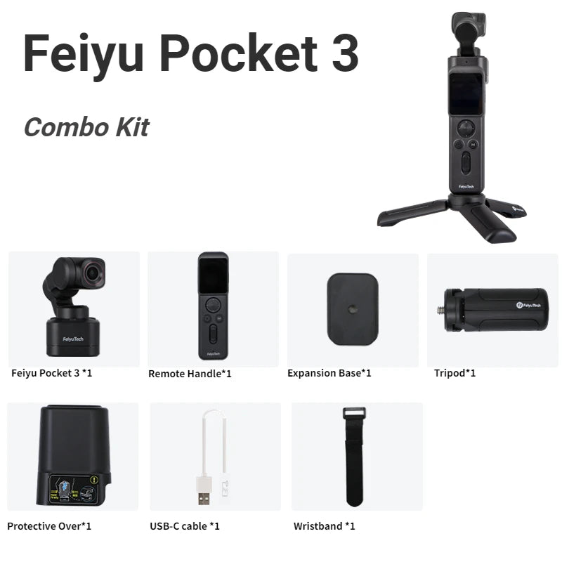 Pocket 3 Cordless 3-Axis 4K60 Gimbal Camera Kit by HitMyNeed