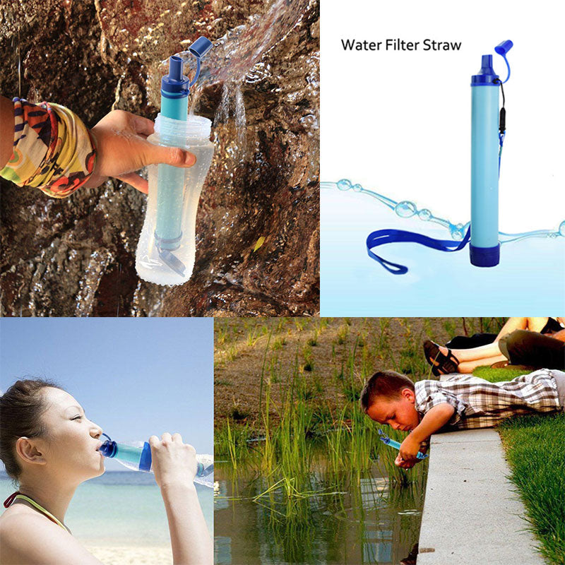 Pocket Camping Water Filter Straw by HitMyNeed