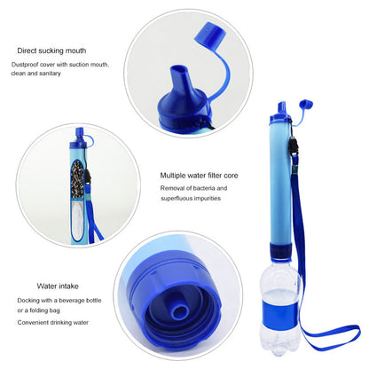 Pocket Camping Water Filter Straw by HitMyNeed