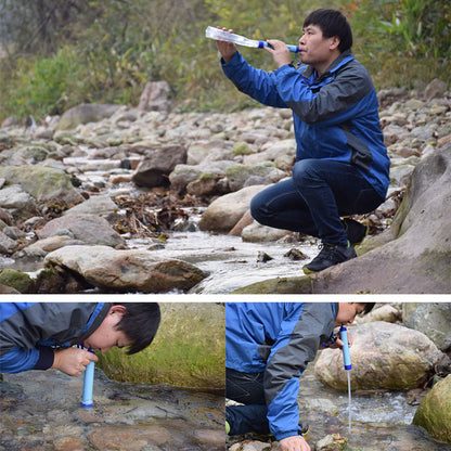 Pocket Camping Water Filter Straw by HitMyNeed