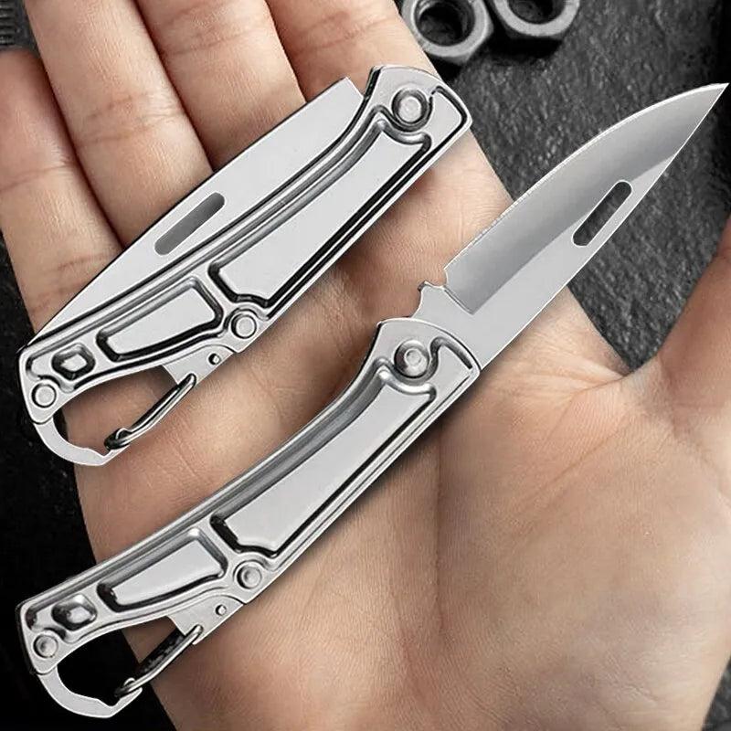 Pocket Folding Stainless Steel Fruit Knife by HitMyNeed