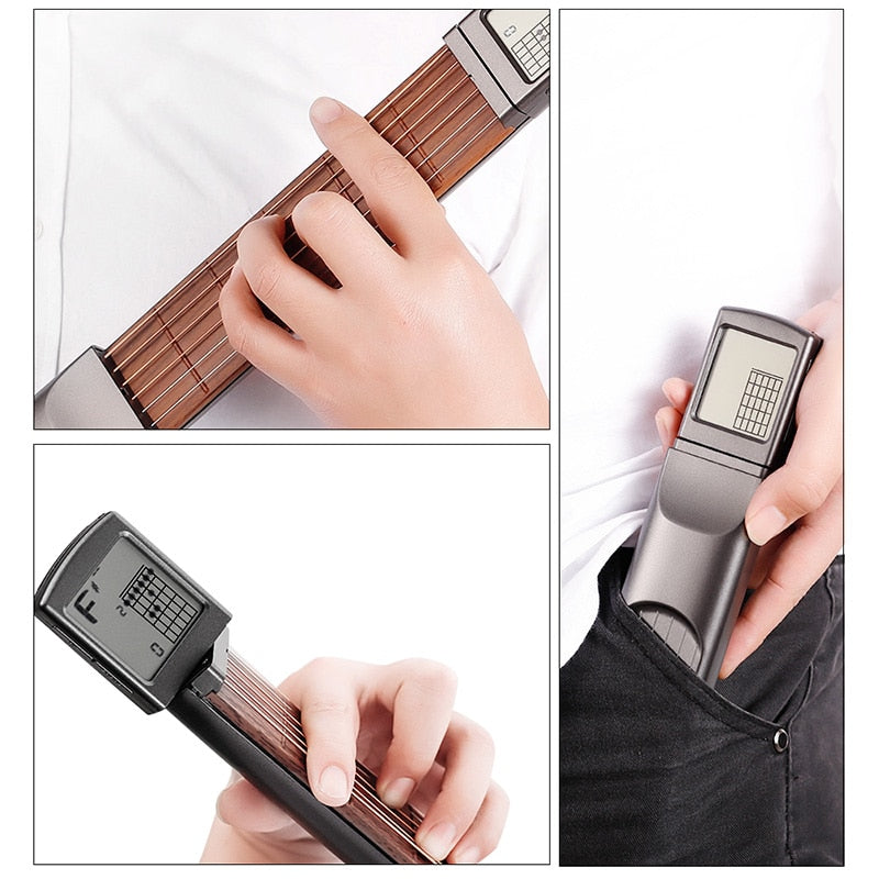 Pocket Guitar 6-Tone Portable Practice Instrument by HitMyNeed
