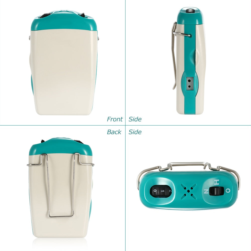 Pocket Hearing Aid Sound Amplifier with 7-Level Control by HitMyNeed