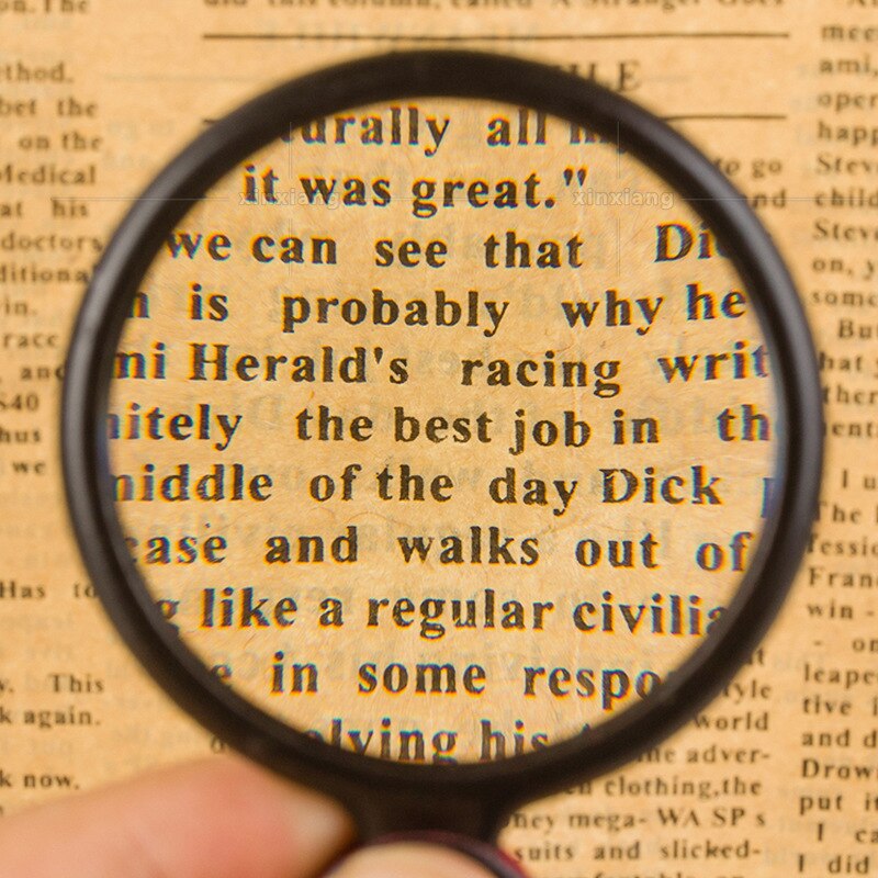 Pocket Magnifier 8X Folding Magnifying Glass by HitMyNeed