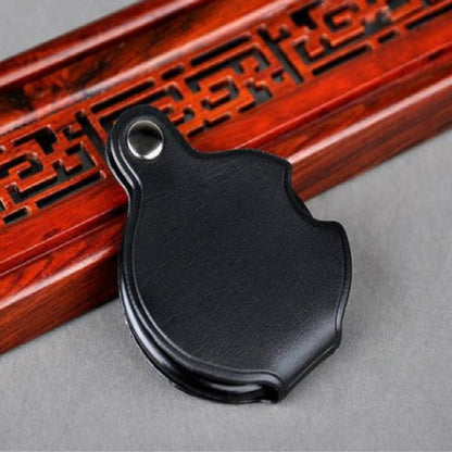 Pocket Magnifying Glass with Leather Pouch 8x by HitMyNeed