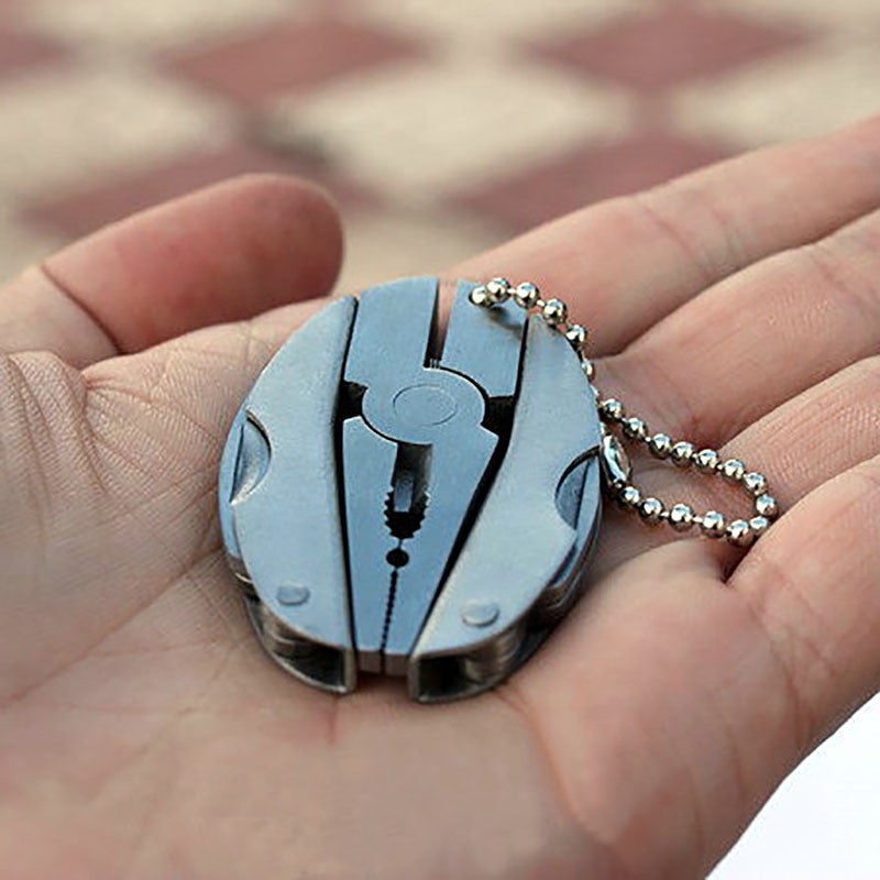 Pocket Multi-Tool Folding Pliers Keychain by HitMyNeed