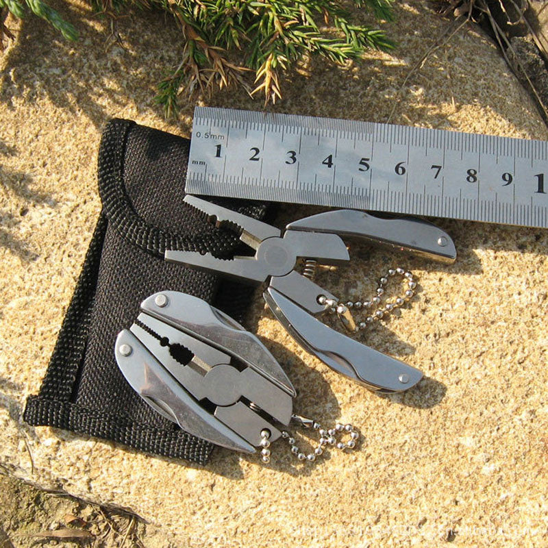 Pocket Multi-Tool Folding Pliers Keychain by HitMyNeed