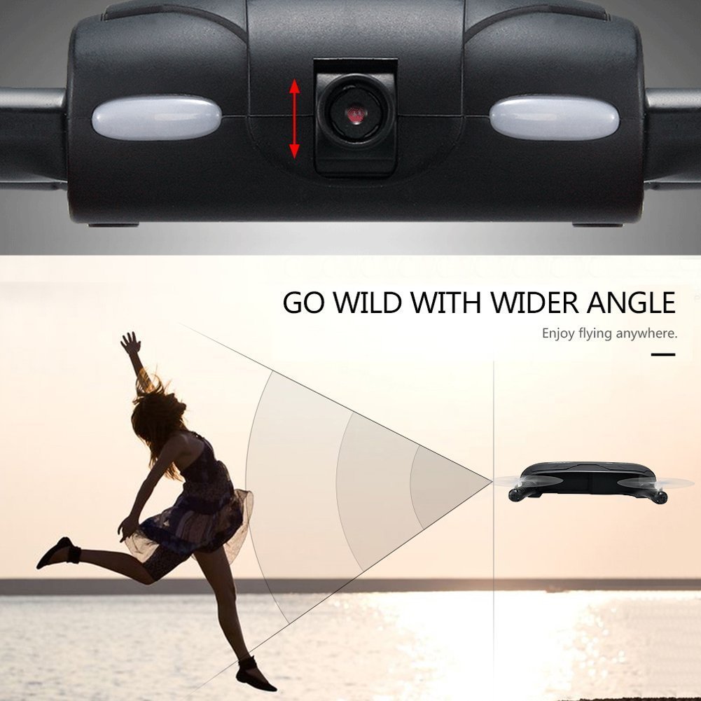Pocket Selfie Drone with WiFi Camera & App Control by HitMyNeed