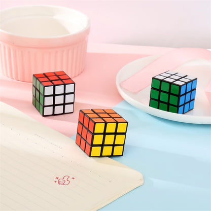 Pocket Size Mini Rubik's Cubes Set (12 Pack) by HitMyNeed