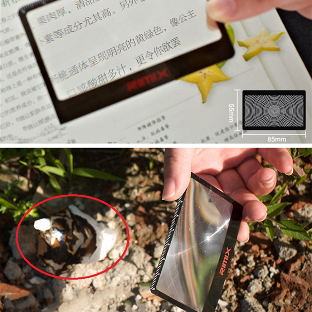 Pocket-Sized Magnifying Glass Fire Starter by HitMyNeed