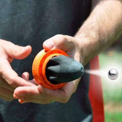 Pocket Slingshot with Mini Bow for Outdoor Target Play 20pcs-steel-ball by HitMyNeed