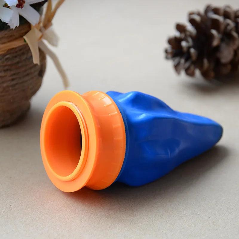 Pocket Slingshot with Mini Bow for Outdoor Target Play blue by HitMyNeed