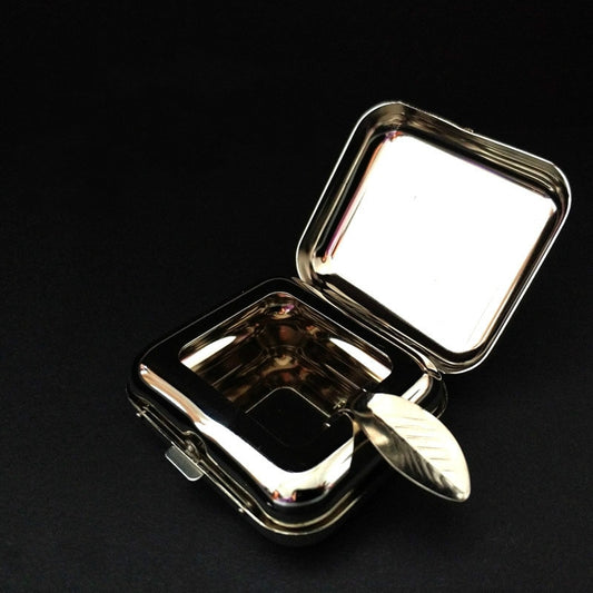 Pocket Stainless Steel Ashtray with Lid by HitMyNeed
