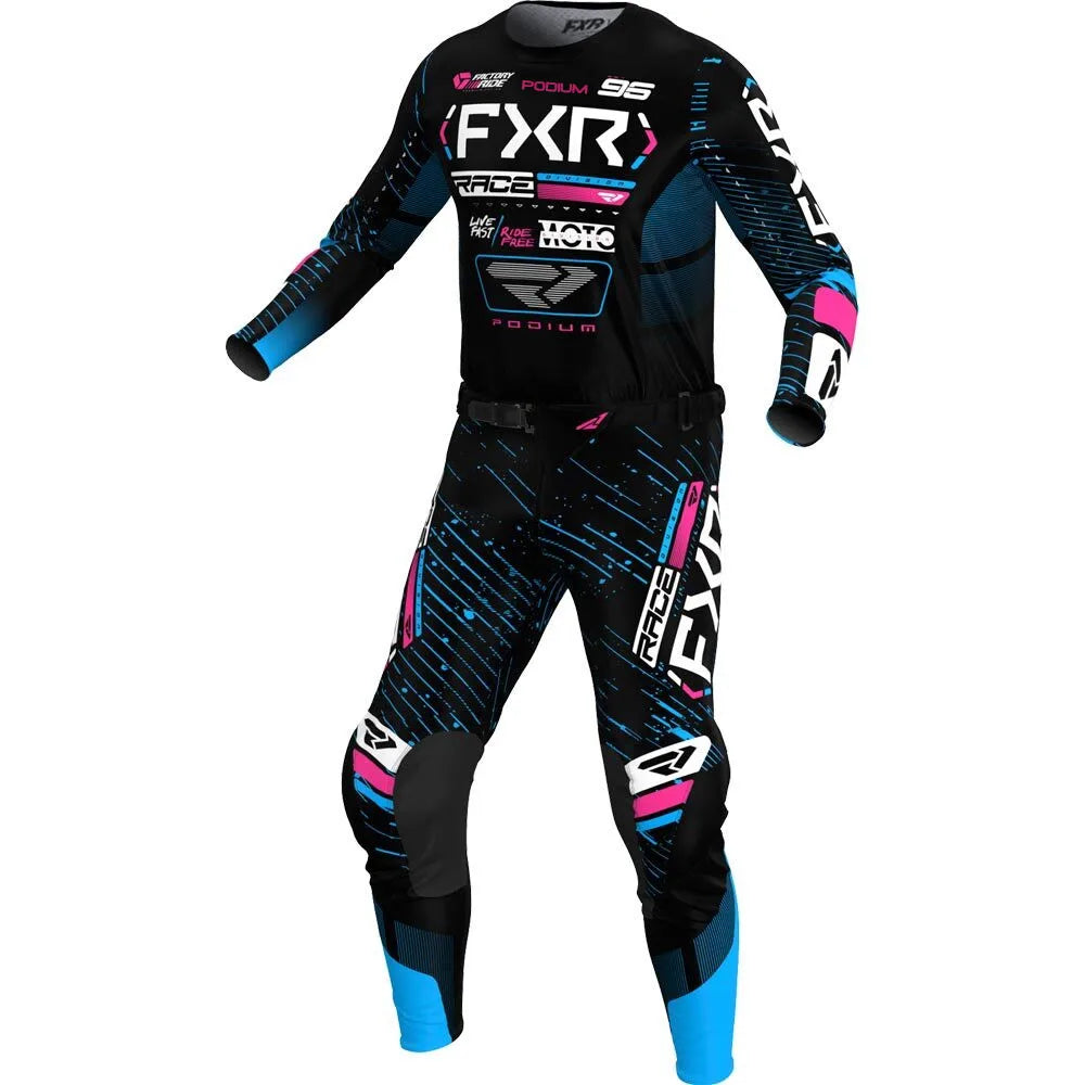 Podium FXR MX Gear Set Motocross Jersey & Pant Kit by HitMyNeed