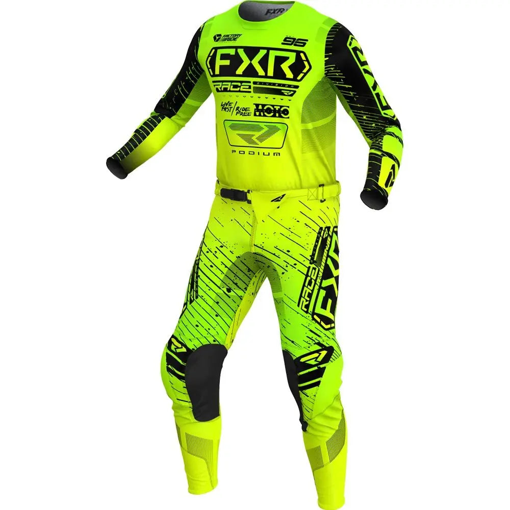 Podium FXR MX Gear Set Motocross Jersey & Pant Kit lavender m-32 by HitMyNeed