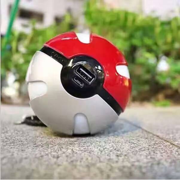 Poké Ball 10000mAh Power Bank Fast Charger by HitMyNeed