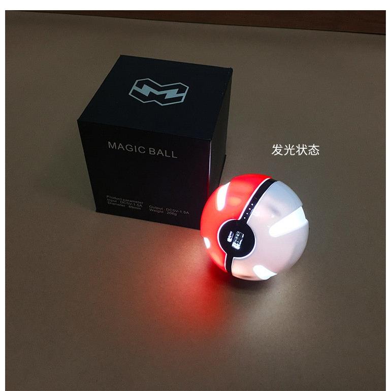 Poké Ball 10000mAh Power Bank Fast Charger by HitMyNeed