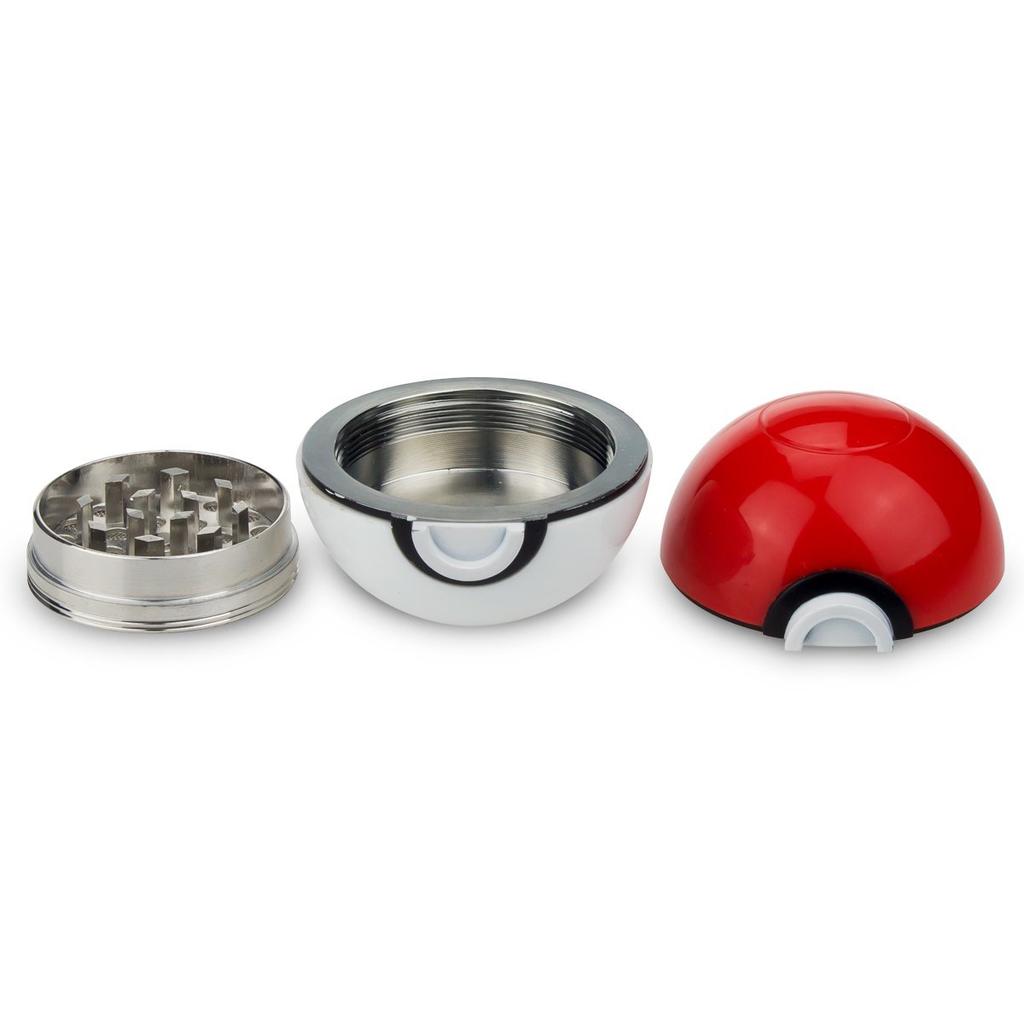 Pokeball Manual Herb, Spice & Tobacco Grinder by HitMyNeed