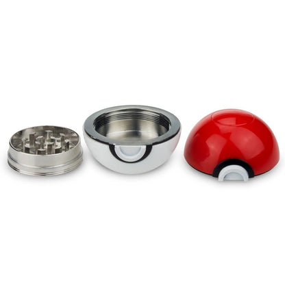 Pokeball Manual Herb, Spice & Tobacco Grinder by HitMyNeed
