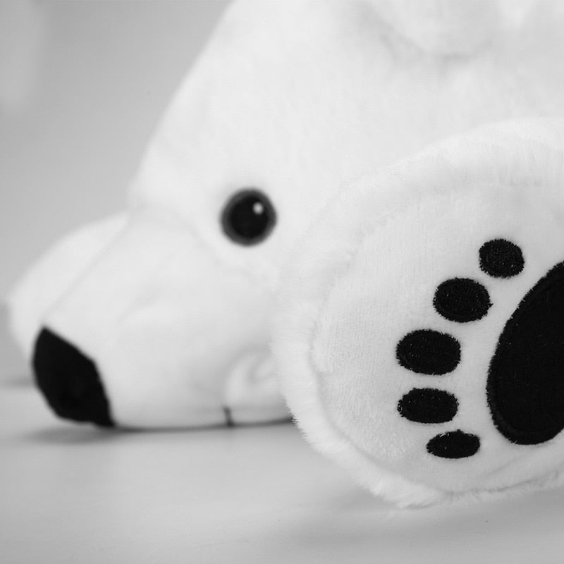 Polar Bear Plush Stuffed Toy Pillow 73cm by HitMyNeed